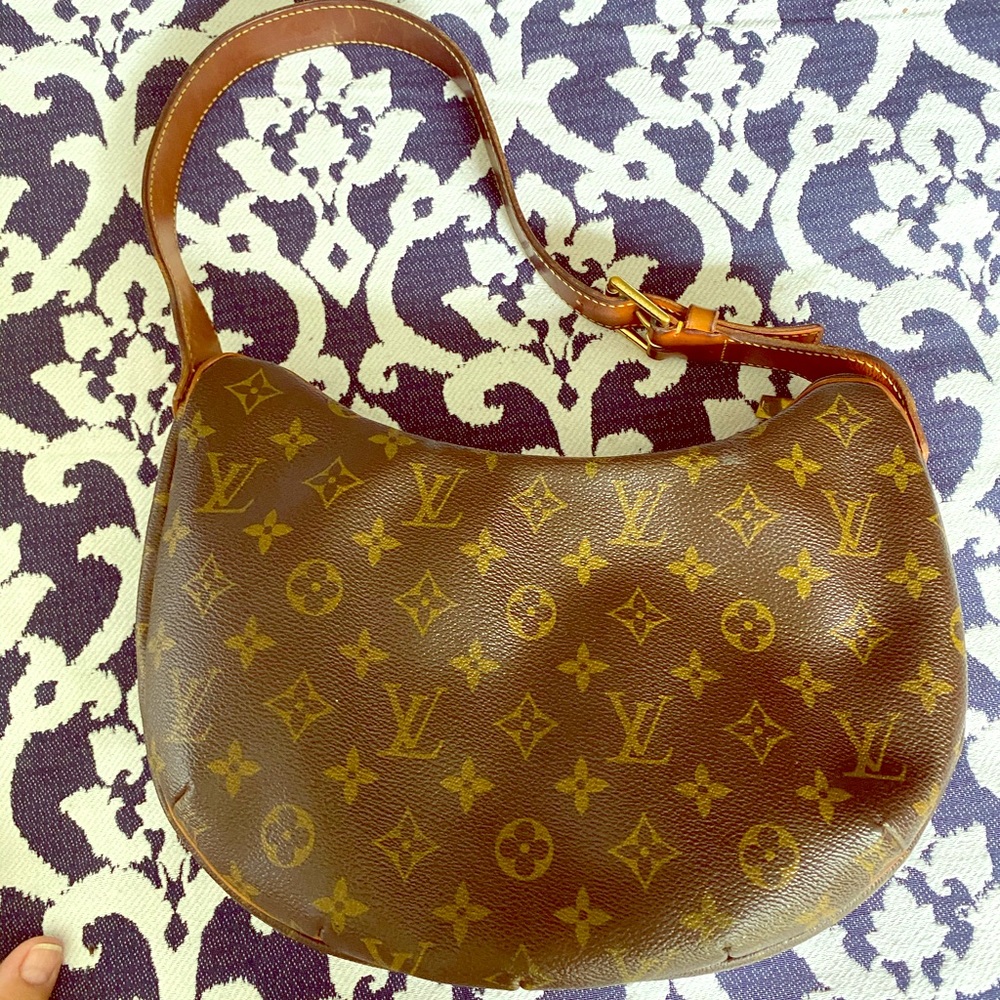 LV Vintage Half Moon Handbag.